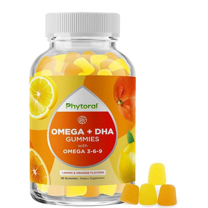 DHA Omega 3-6-9 Gummies for Adults