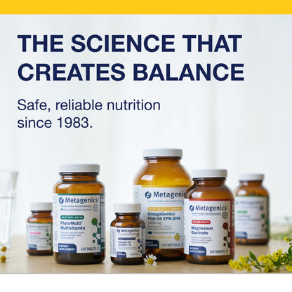 Omegagenics Fish Oil EPA-DHA 1000 Mg - High Potency - Omega-3 Fish Oil Supplement - for Heart Health, Musculoskeletal Health & Immune System Health* - with DHA & EPA - 120 Softgels