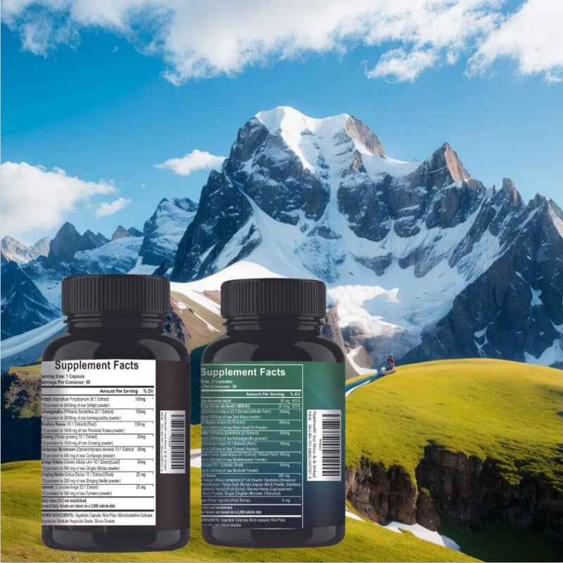 Sea Moss & Shilajit Dynamic Vitality Bundle - 60 Count