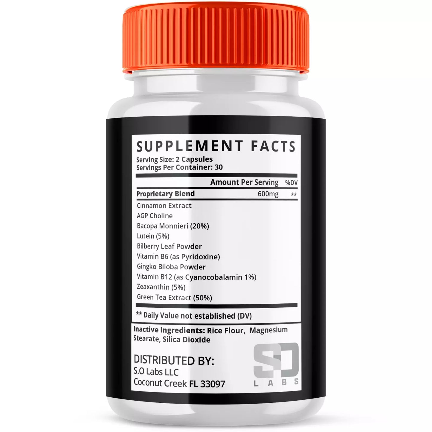 Brain Actives - Ultimate Nootropic Cognitive Support (5 Pack) for Enhanced Focus and Clarity