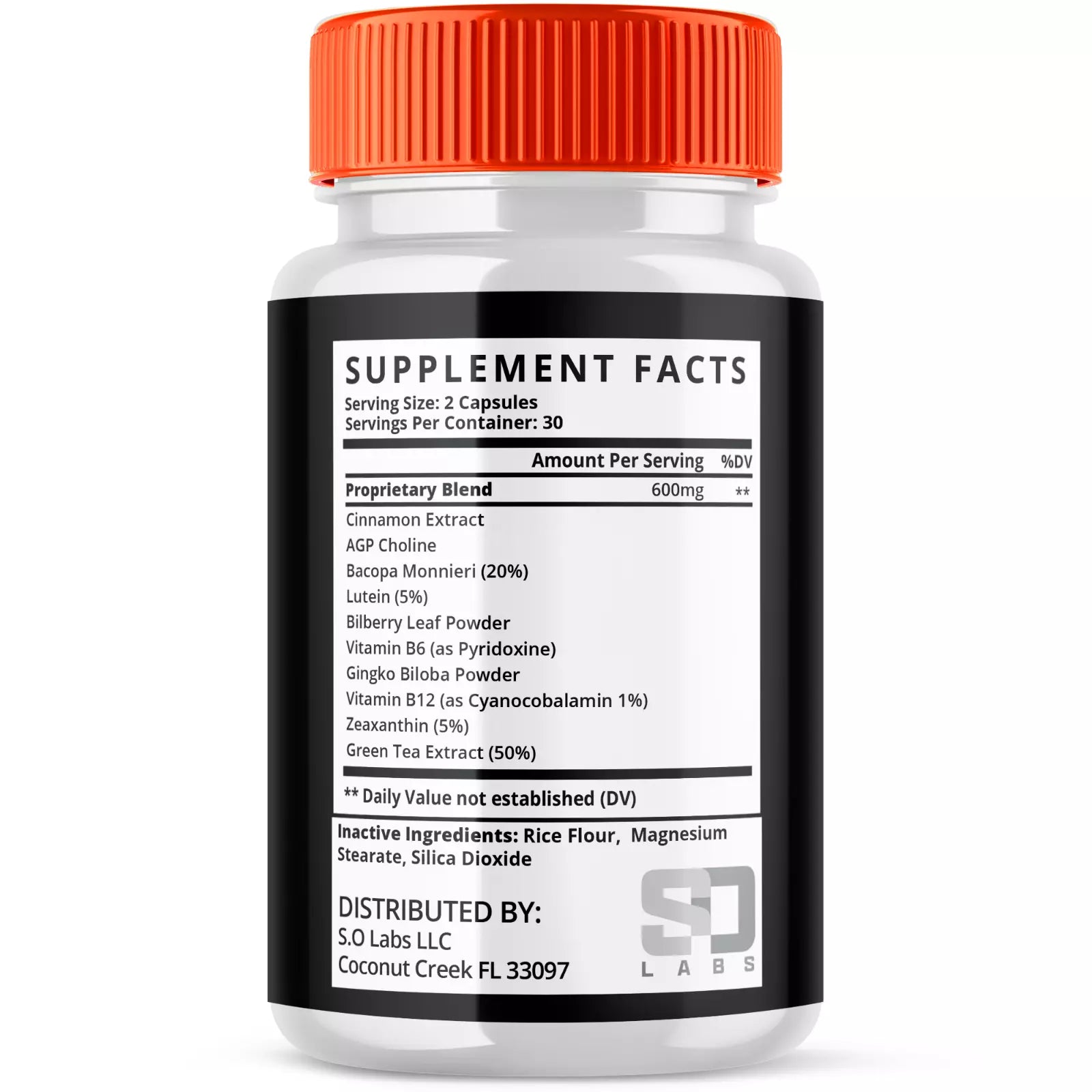 Brain Actives - Ultimate Nootropic Cognitive Support (5 Pack) for Enhanced Focus and Clarity